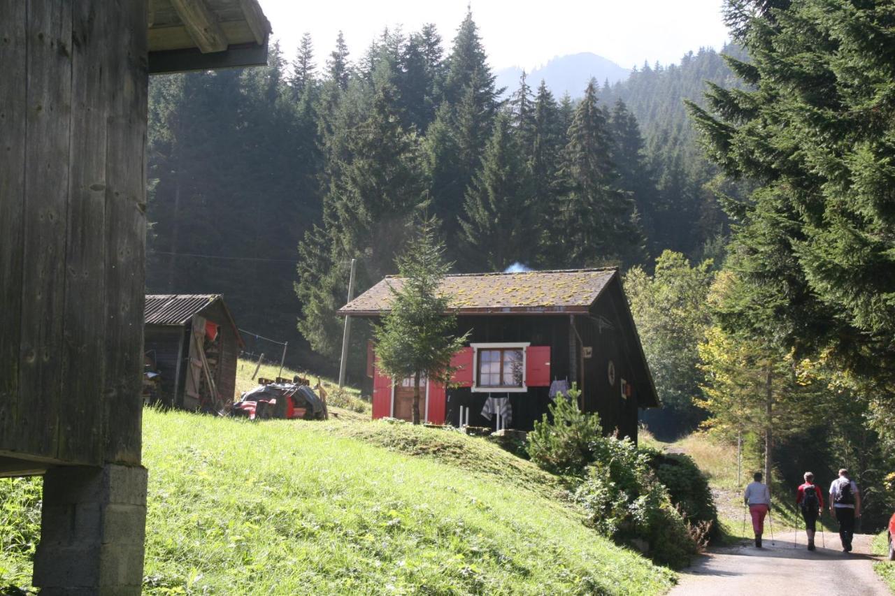 Appartement Torgon skigebied Portes du Soleil Buitenkant foto