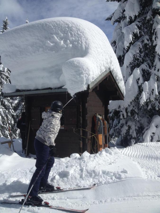 Appartement Torgon skigebied Portes du Soleil Buitenkant foto