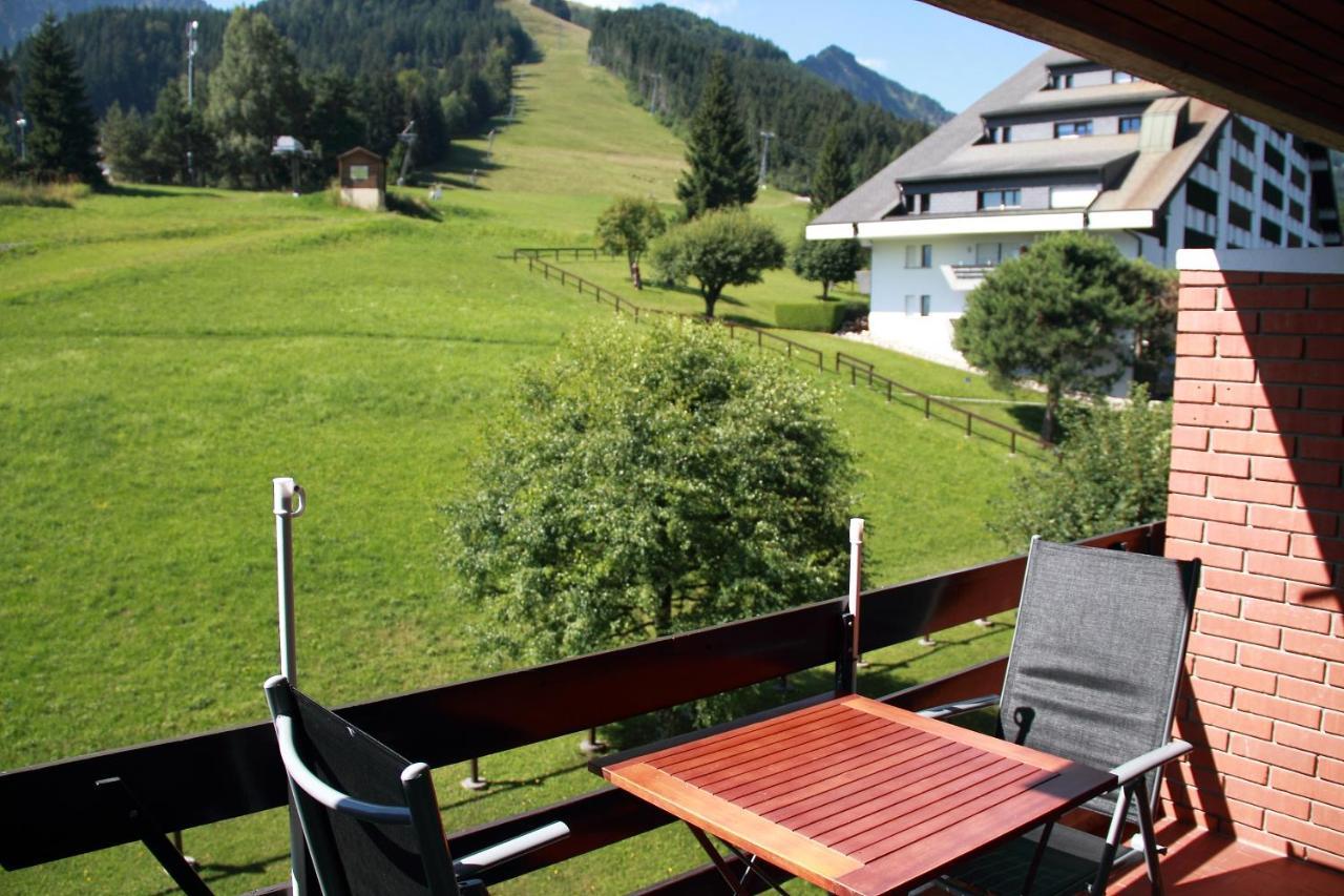 Appartement Torgon skigebied Portes du Soleil Buitenkant foto