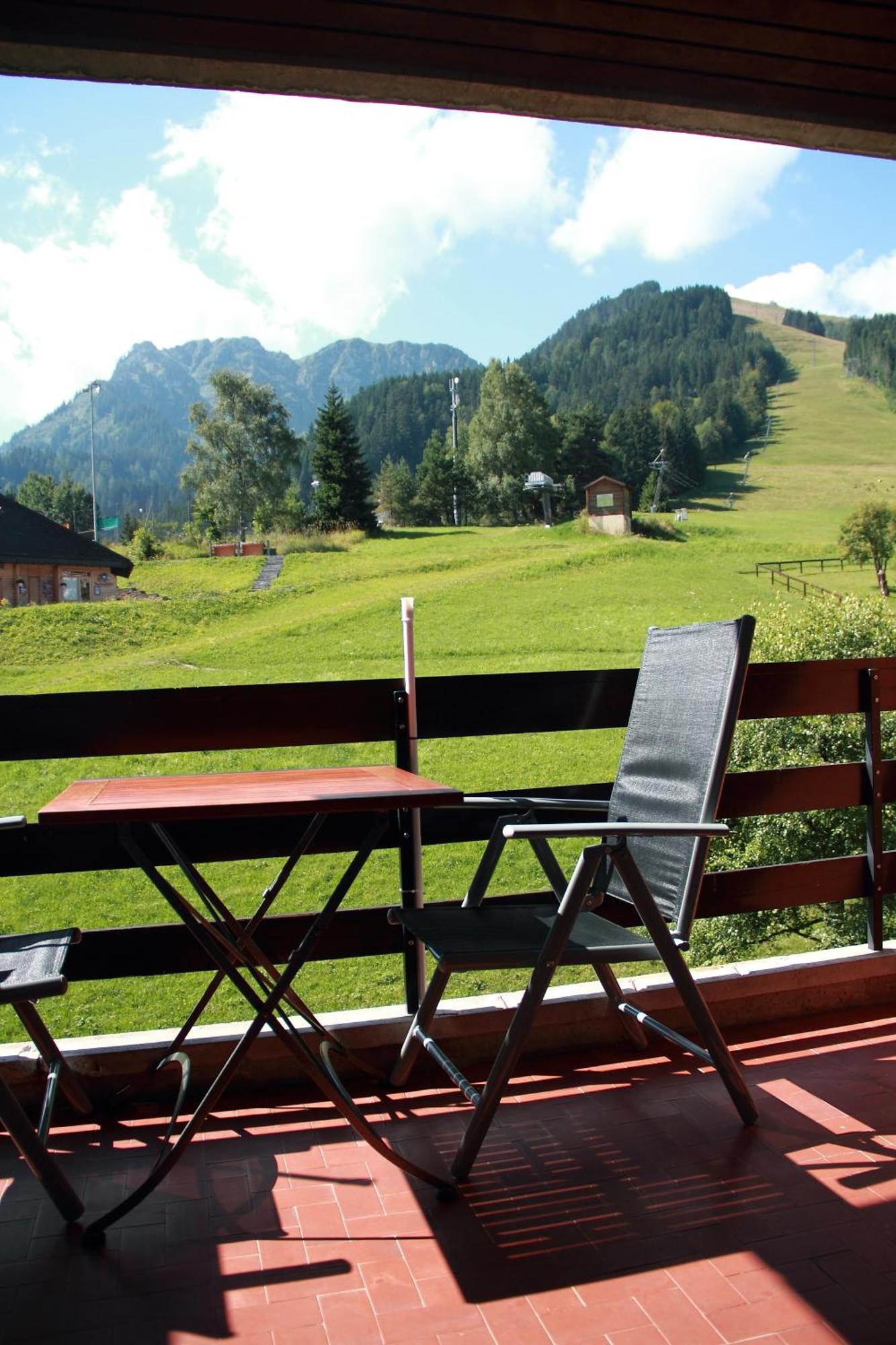 Appartement Torgon skigebied Portes du Soleil Buitenkant foto