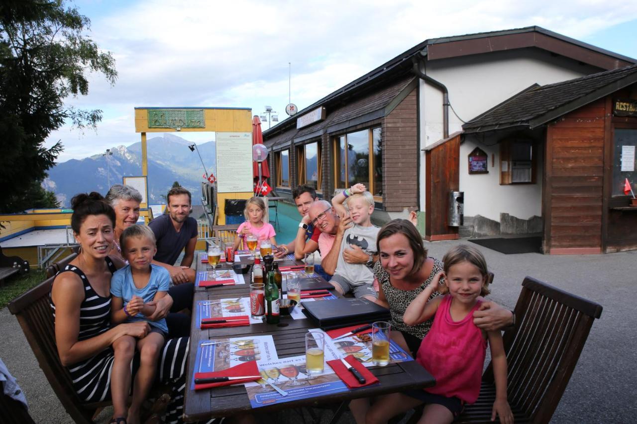 Appartement Torgon skigebied Portes du Soleil Buitenkant foto